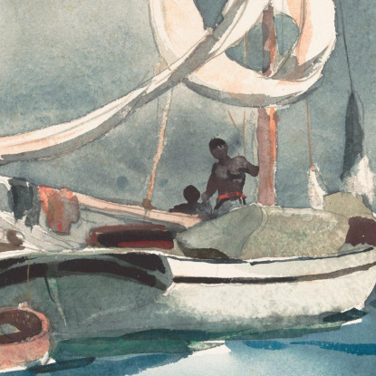 Démolition Nassau Winslow Homer tableau impression sur toile