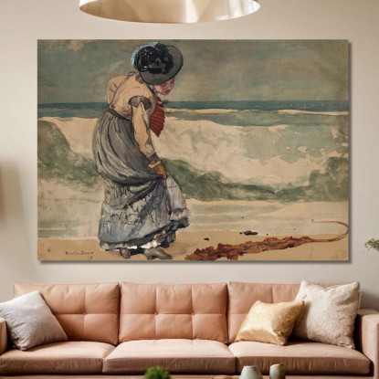 Surpris Winslow Homer tableau impression sur toile