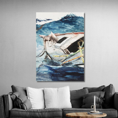 Studie Für Den Golfstrom Winslow Homer drucken auf leinwand