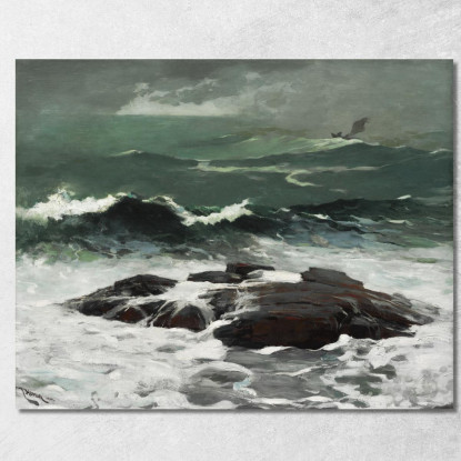 Burrasca Estiva Winslow Homer quadro stampato su tela