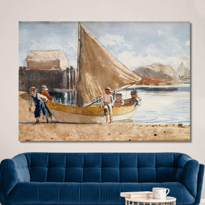 Heure D'Été Winslow Homer tableau impression sur toile