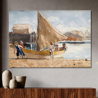 Estate Winslow Homer quadro stampato su tela