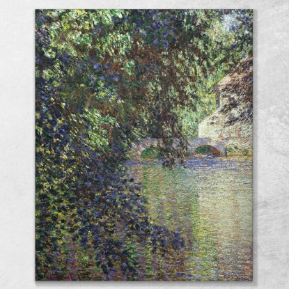 Mulino Ad Acqua A Limetz 1888 Claude Monet mnt113 quadro stampato su tela