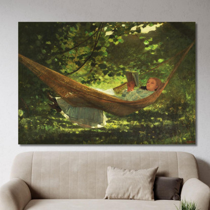 Sunlight And Shadow Winslow Homer canvas print