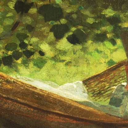 Sunlight And Shadow Winslow Homer canvas print