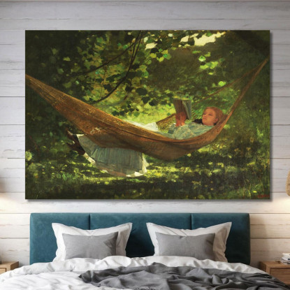 Sunlight And Shadow Winslow Homer canvas print