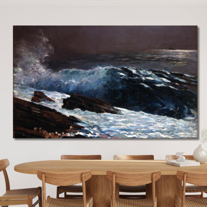 Sonnenlicht An Der Küste Winslow Homer drucken auf leinwand