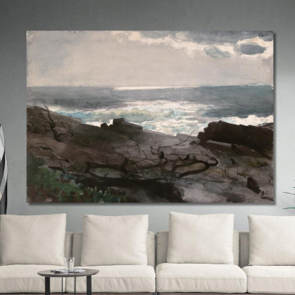 Soleil Et Ombre Cou De Prout Winslow Homer tableau impression sur toile