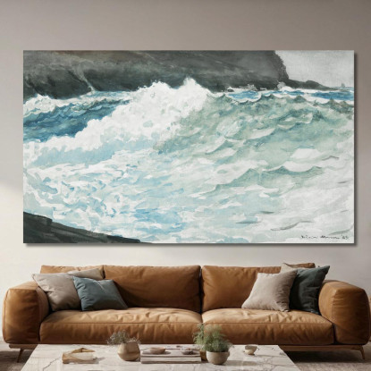 Surf Prouts Cou Winslow Homer tableau impression sur toile