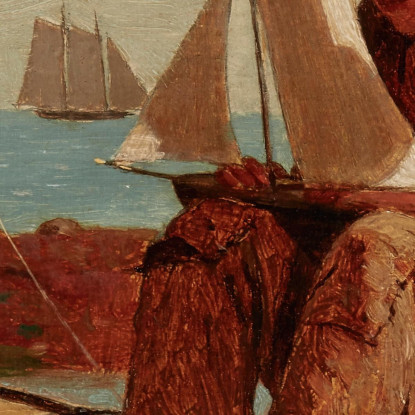 The Boat Builders Winslow Homer canvas print