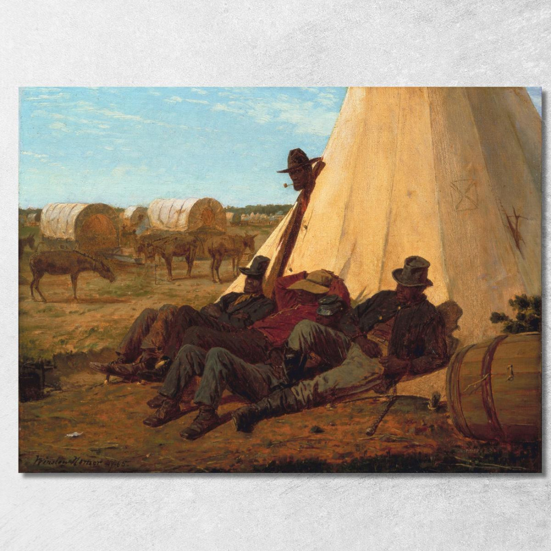 El Lado Bueno 2 Winslow Homer cuadro en lienzo