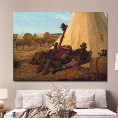 Le Bon Côté 2 Winslow Homer tableau impression sur toile