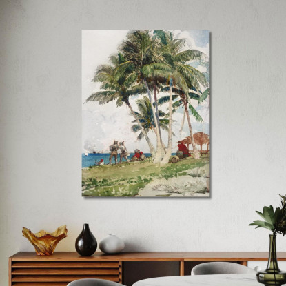 Die Buccaneers Winslow Homer drucken auf leinwand