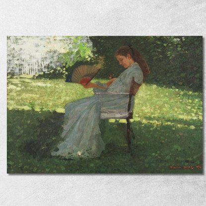 La Mariposa Winslow Homer cuadro en lienzo