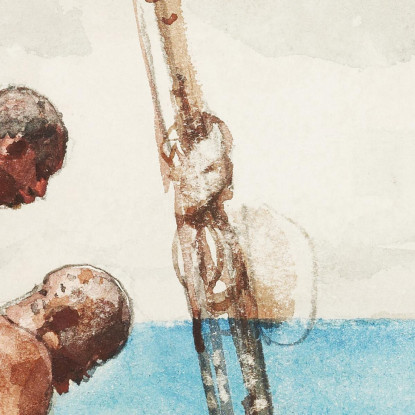 The Conch Divers Winslow Homer canvas print