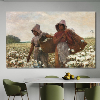 The Cotton Pickers Winslow Homer canvas print