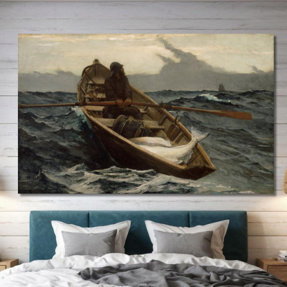 L'Avertissement De Brouillard Winslow Homer tableau impression sur toile