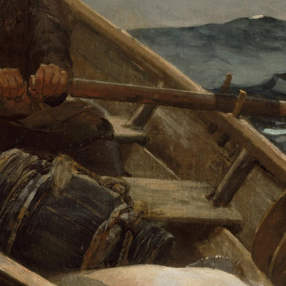 L'Avertissement De Brouillard Winslow Homer tableau impression sur toile