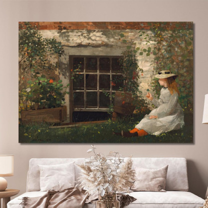 Il Quadrifoglio Winslow Homer quadro stampato su tela