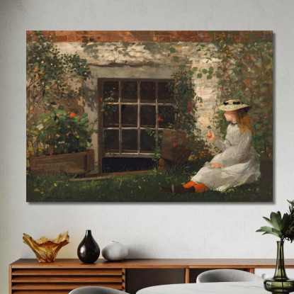 Il Quadrifoglio Winslow Homer quadro stampato su tela