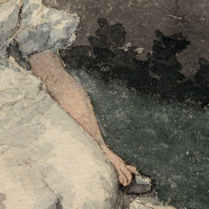 Die Gartenmauer Winslow Homer drucken auf leinwand