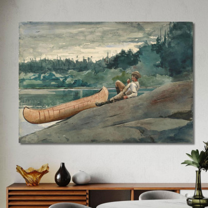 Le Guide Winslow Homer tableau impression sur toile