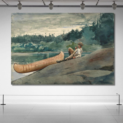 Le Guide Winslow Homer tableau impression sur toile