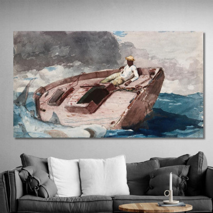 La Corriente Del Golfo Winslow Homer cuadro en lienzo