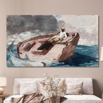 Der Golfstrom Winslow Homer drucken auf leinwand