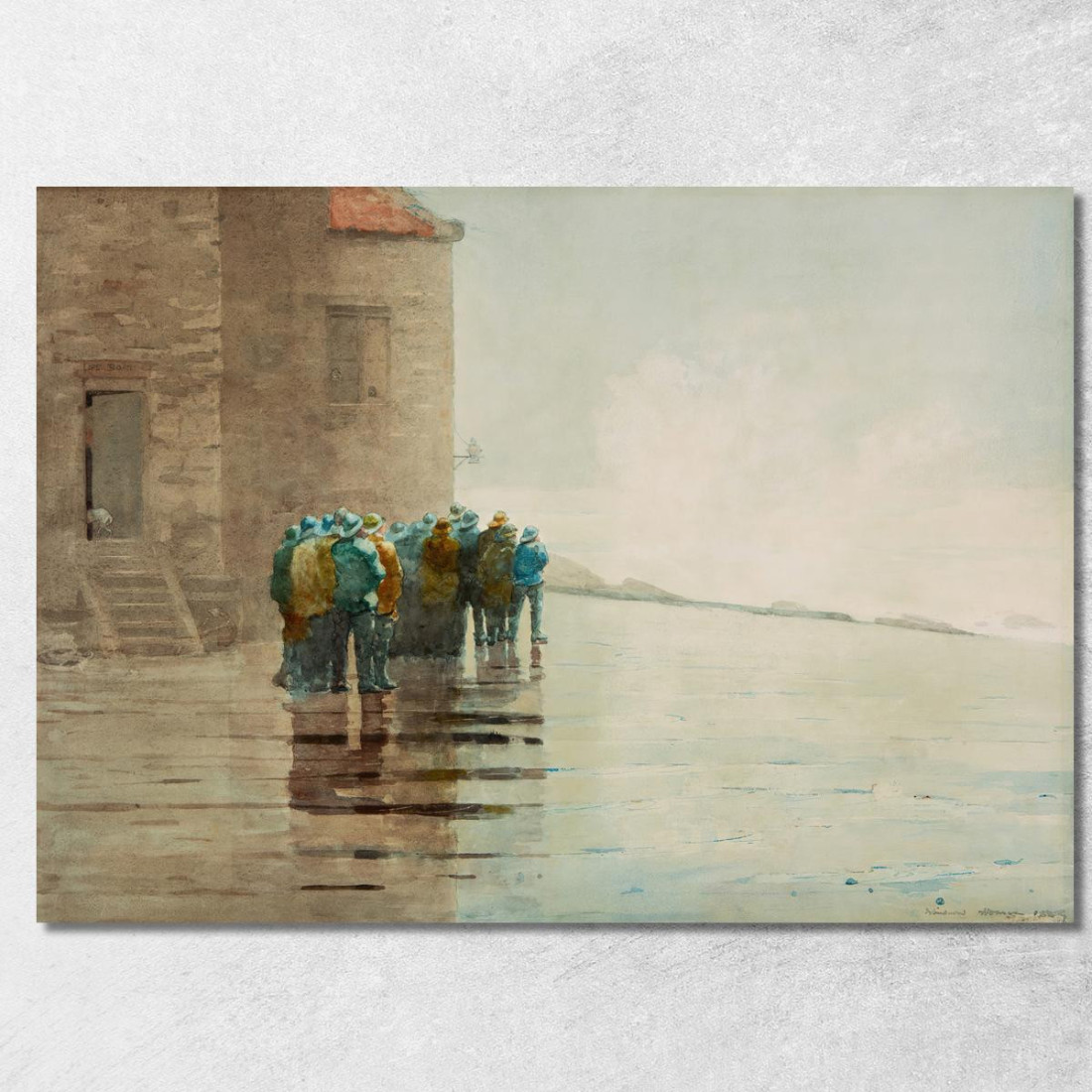 La Brigata Della Vita Winslow Homer quadro stampato su tela