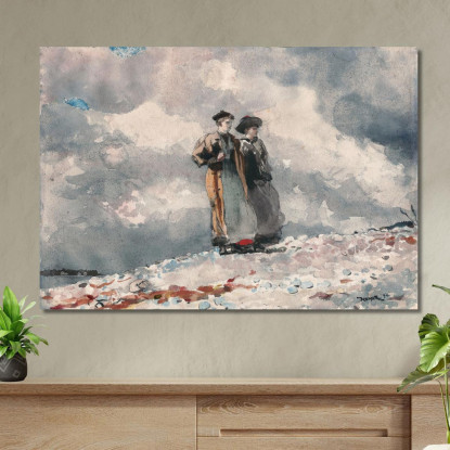 The Outlook Maine Coast Winslow Homer canvas print