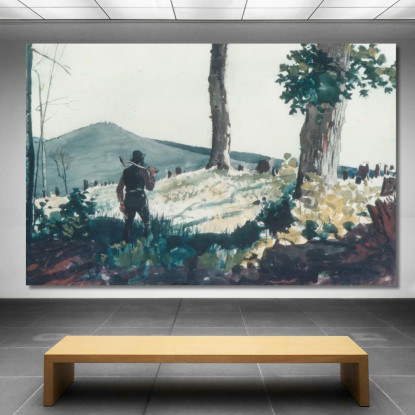 The Pioneer Winslow Homer canvas print