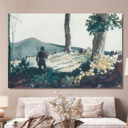 The Pioneer Winslow Homer canvas print