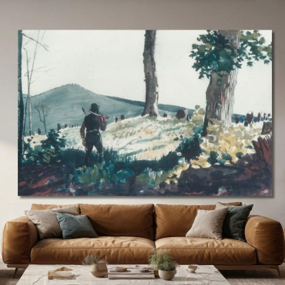 The Pioneer Winslow Homer canvas print