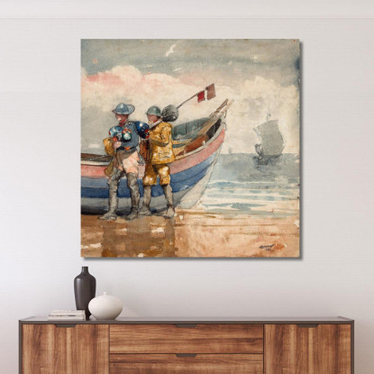 Le Retour De Tynemouth Winslow Homer tableau impression sur toile