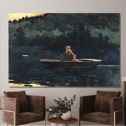 La Montée Winslow Homer tableau impression sur toile