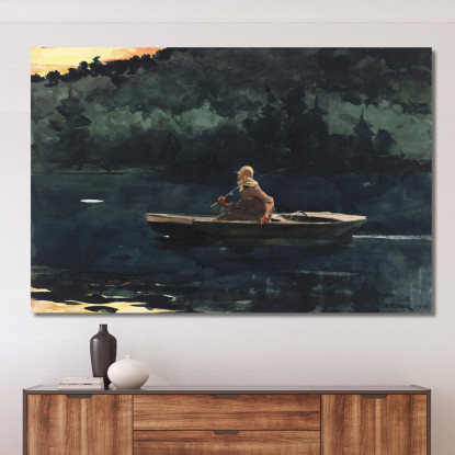 The Rise Winslow Homer canvas print