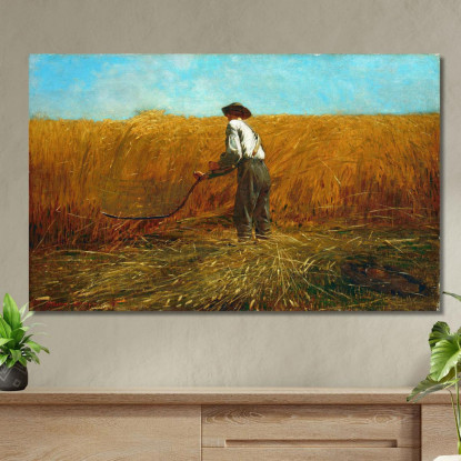 The Veteran In A New Field Winslow Homer canvas print