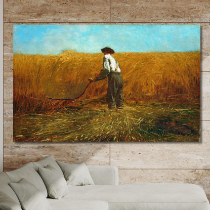 The Veteran In A New Field Winslow Homer canvas print