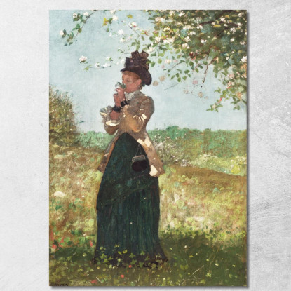 The Yellow Jacket Winslow Homer canvas print