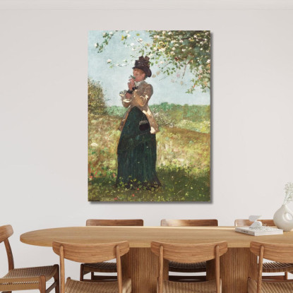 The Yellow Jacket Winslow Homer canvas print