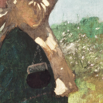 The Yellow Jacket Winslow Homer canvas print