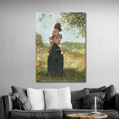 The Yellow Jacket Winslow Homer canvas print