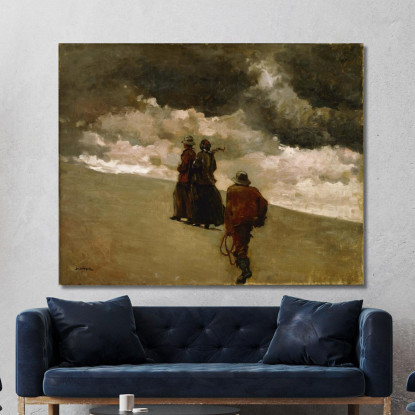 To The Rescue Winslow Homer canvas print