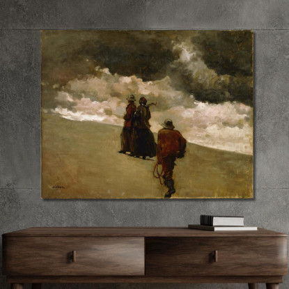 To The Rescue Winslow Homer canvas print