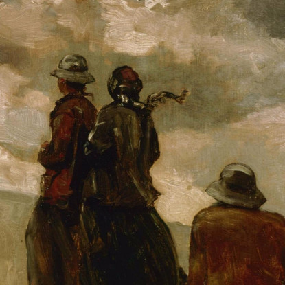 À La Rescousse Winslow Homer tableau impression sur toile