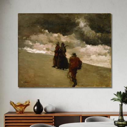 To The Rescue Winslow Homer canvas print