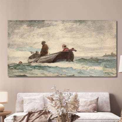 Prieuré De Tynemouth En Angleterre Winslow Homer tableau impression sur toile