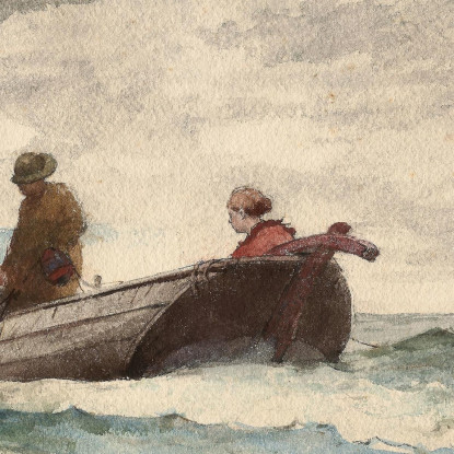 Priorato De Tynemouth Inglaterra Winslow Homer cuadro en lienzo