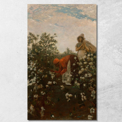 Upland Cotton Winslow Homer canvas print